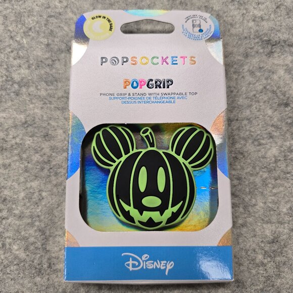 Pumpkin Mickey Disney PopOut Popsockets Single Grip & Stand Phones Holder - Picture 1 of 9